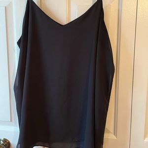 Dark grey tank top